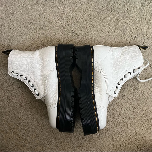 sinclair doc martens white